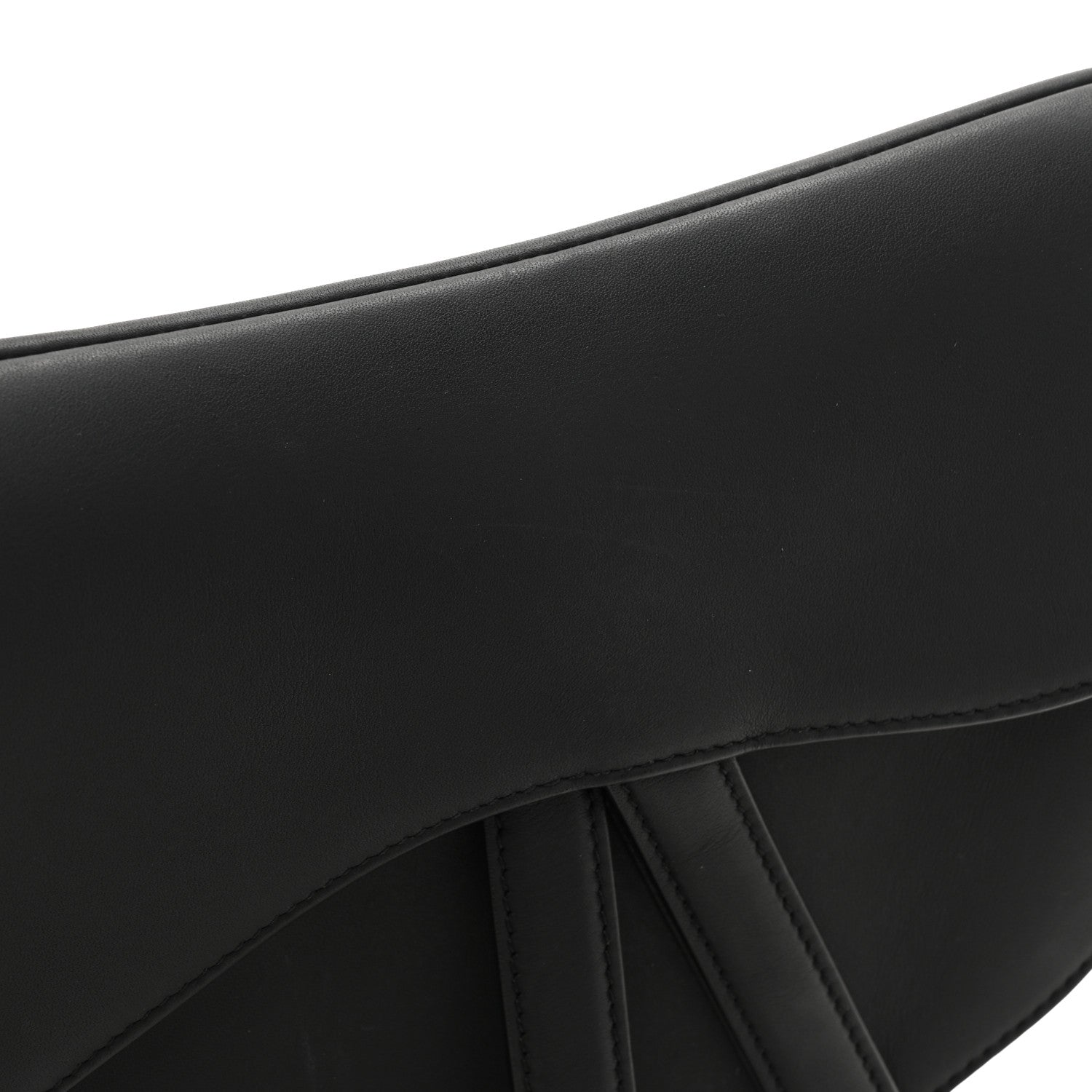 Christian Dior Ultra Matte Calfskin Saddle Bag Black 13 of 13