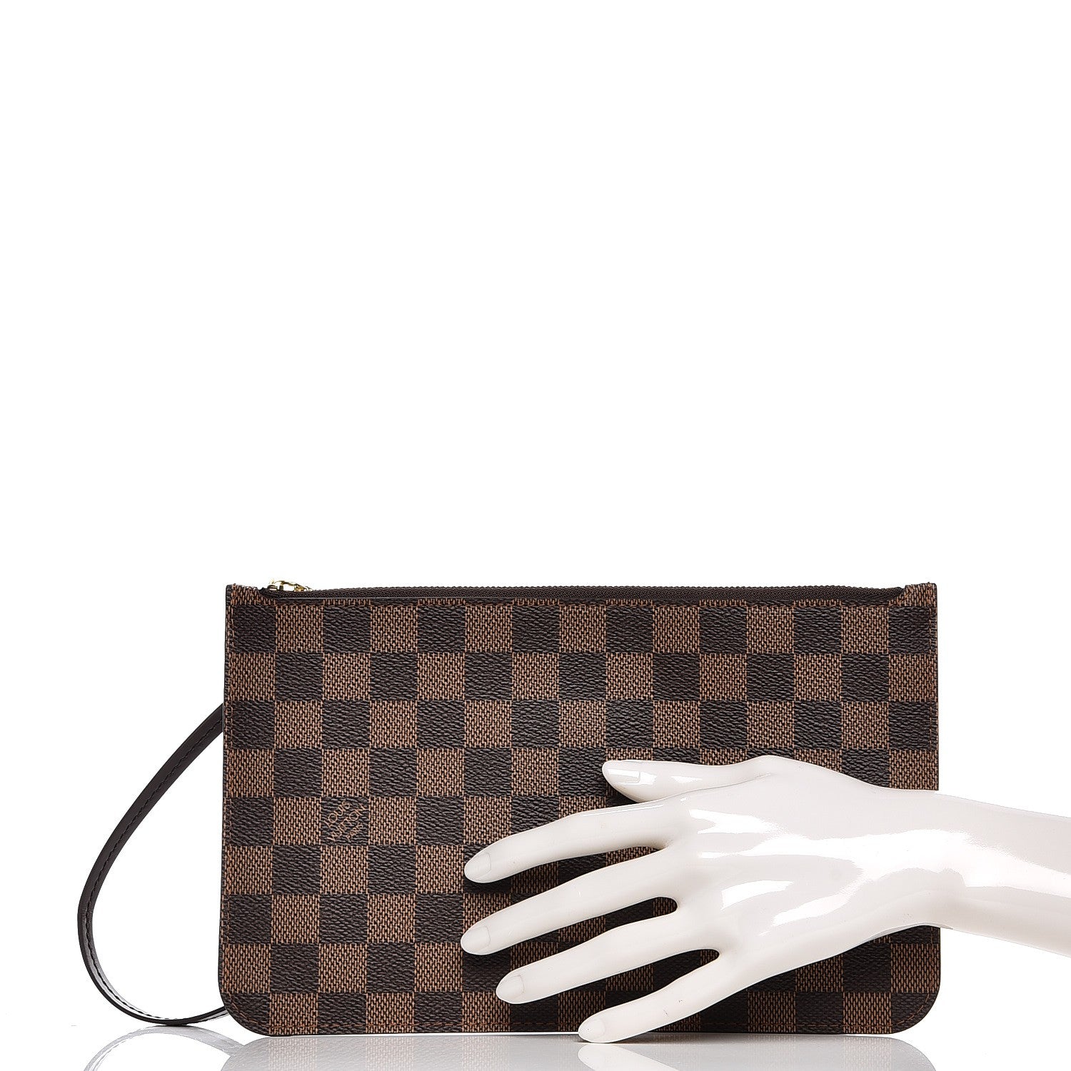 Louis Vuitton Damier Ebene Neverfull MM GM Pochette 2 of 8
