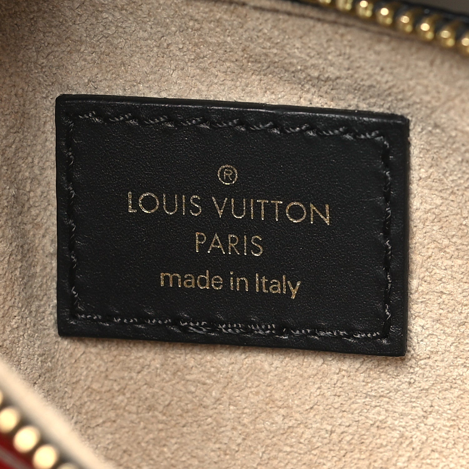 Louis Vuitton Monogram Giant Crafty NeoNoe MM Creme Rouge Black 6 of 9