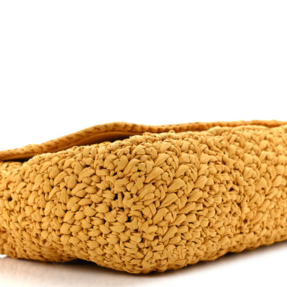Saint Laurent Raffia Monogram Medium Jamie Wheat 9 of 10