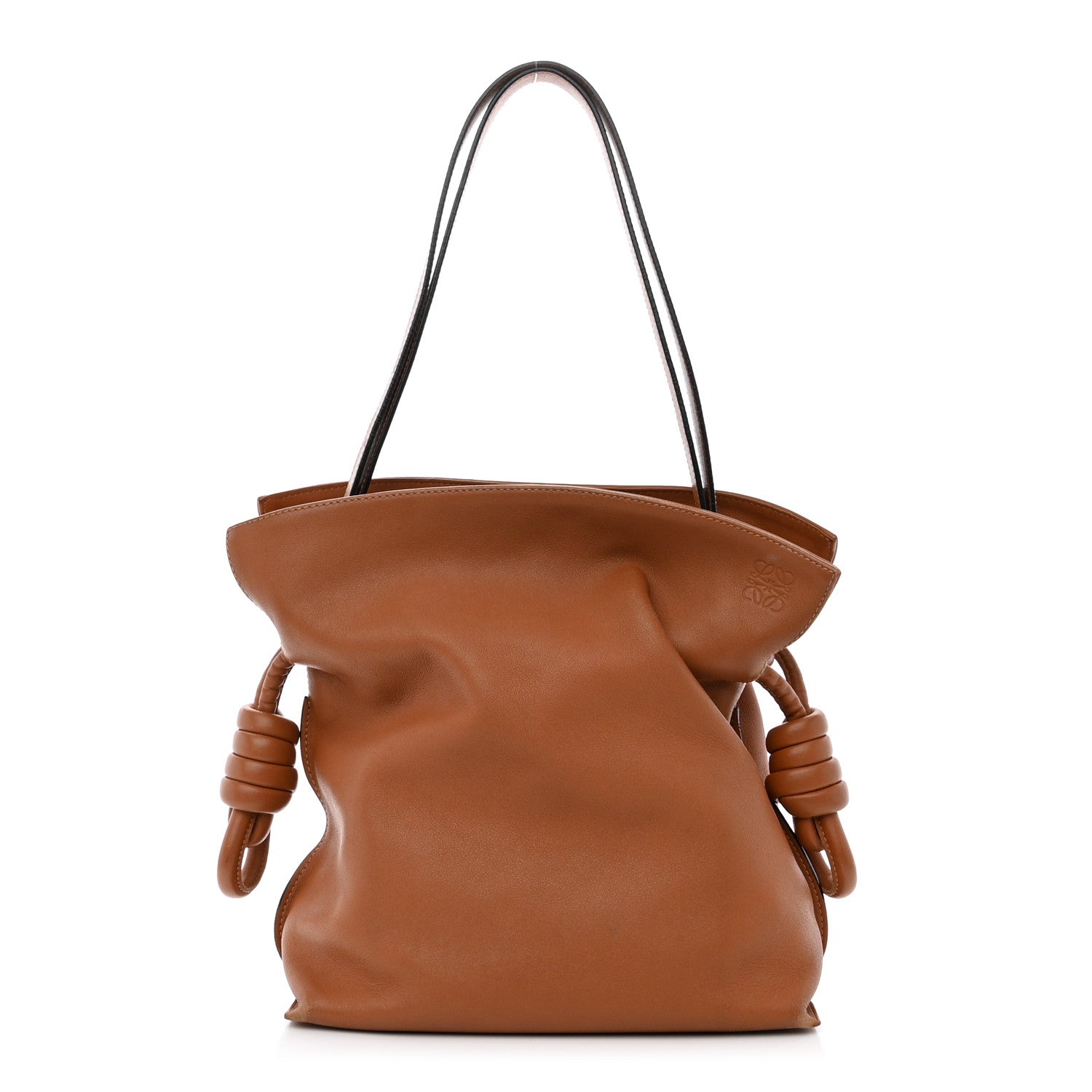 Loewe Nappa Medium Flamenco Knot Bag Tan 1 of 12