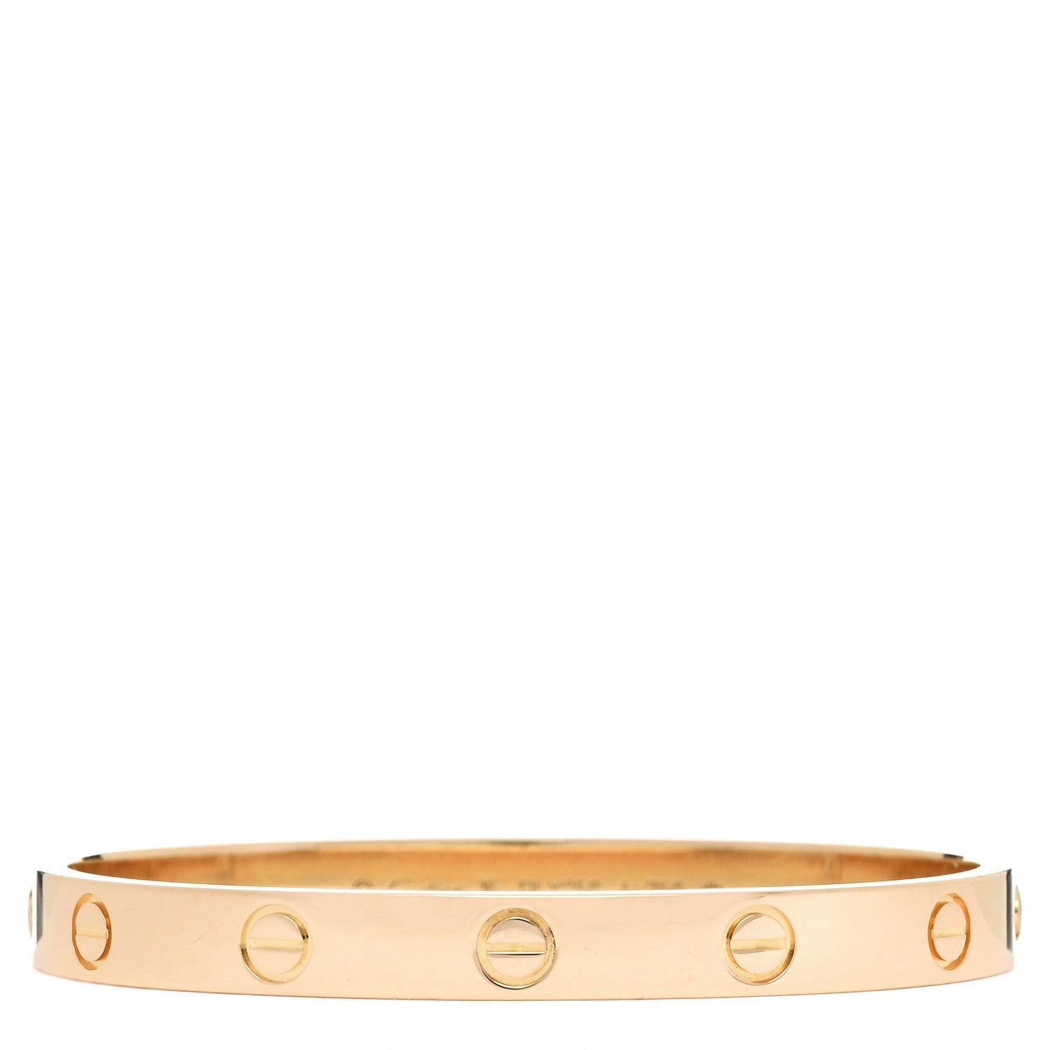 Cartier 18K Yellow Gold LOVE Bracelet 16 1 of 7