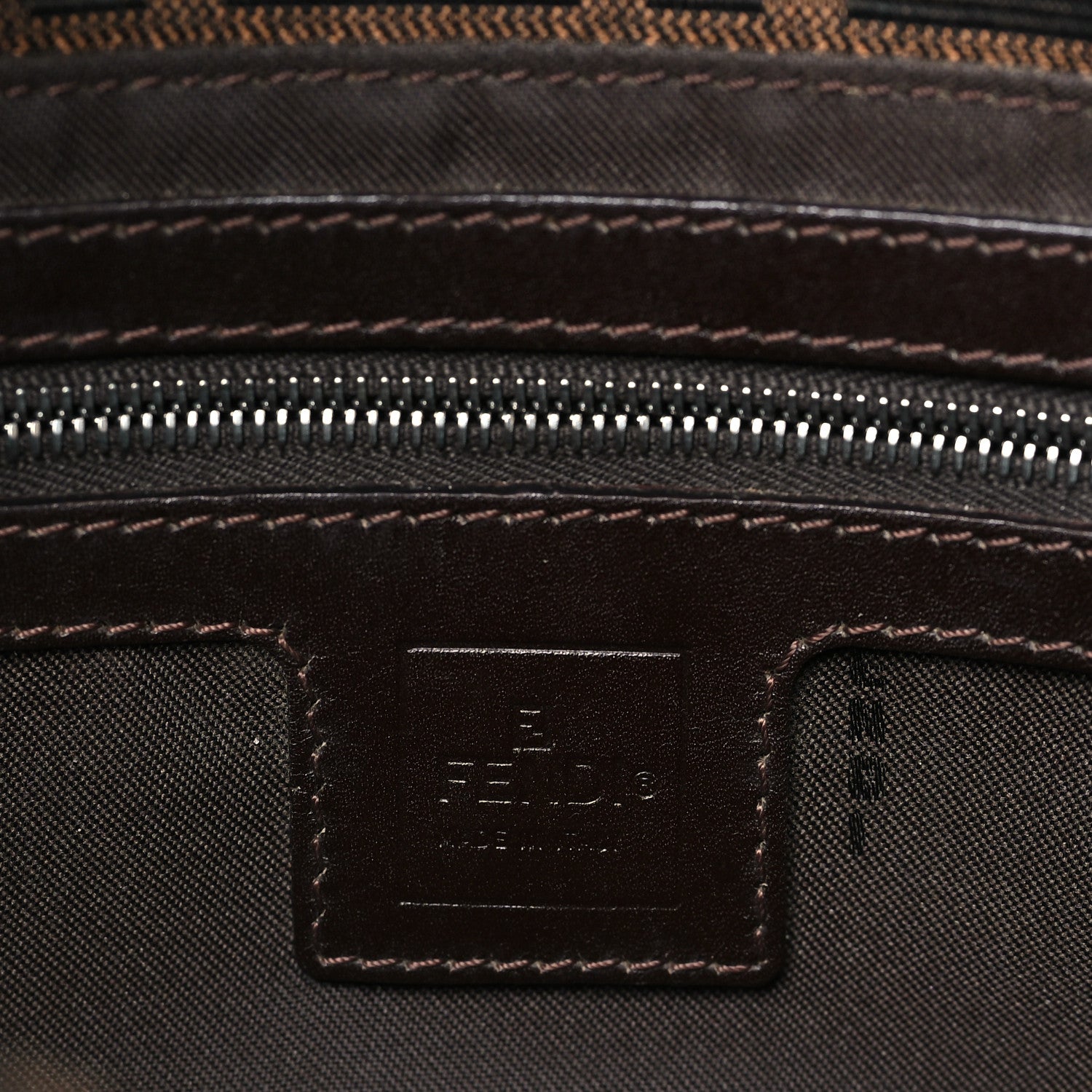 Fendi Zucca Baguette Tobacco 6 of 10