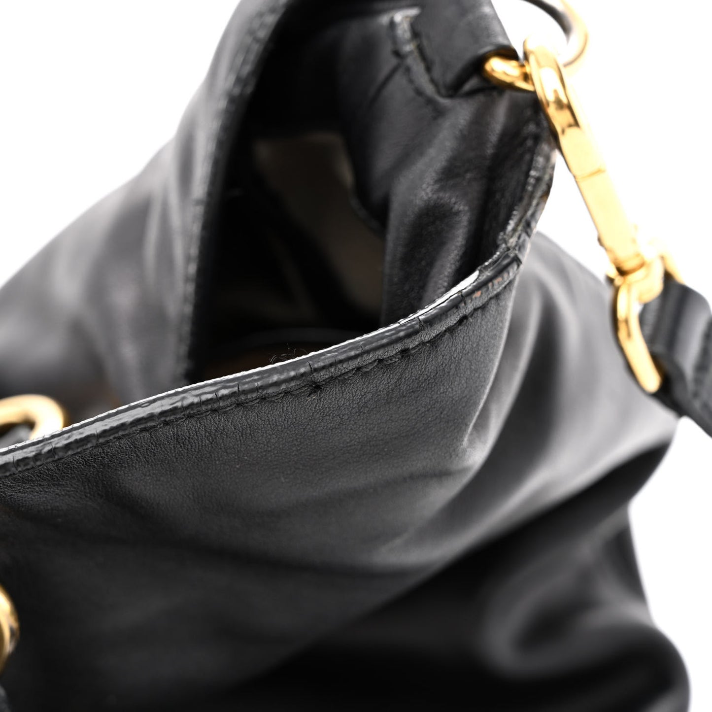 Soft Calfskin Two Way Tote Black