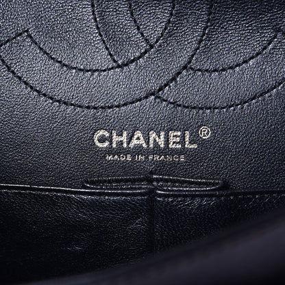 Chanel Metallic Calfskin Quilted 2.55 Reissue 226 Flap Marine Fonce 6 of 12
