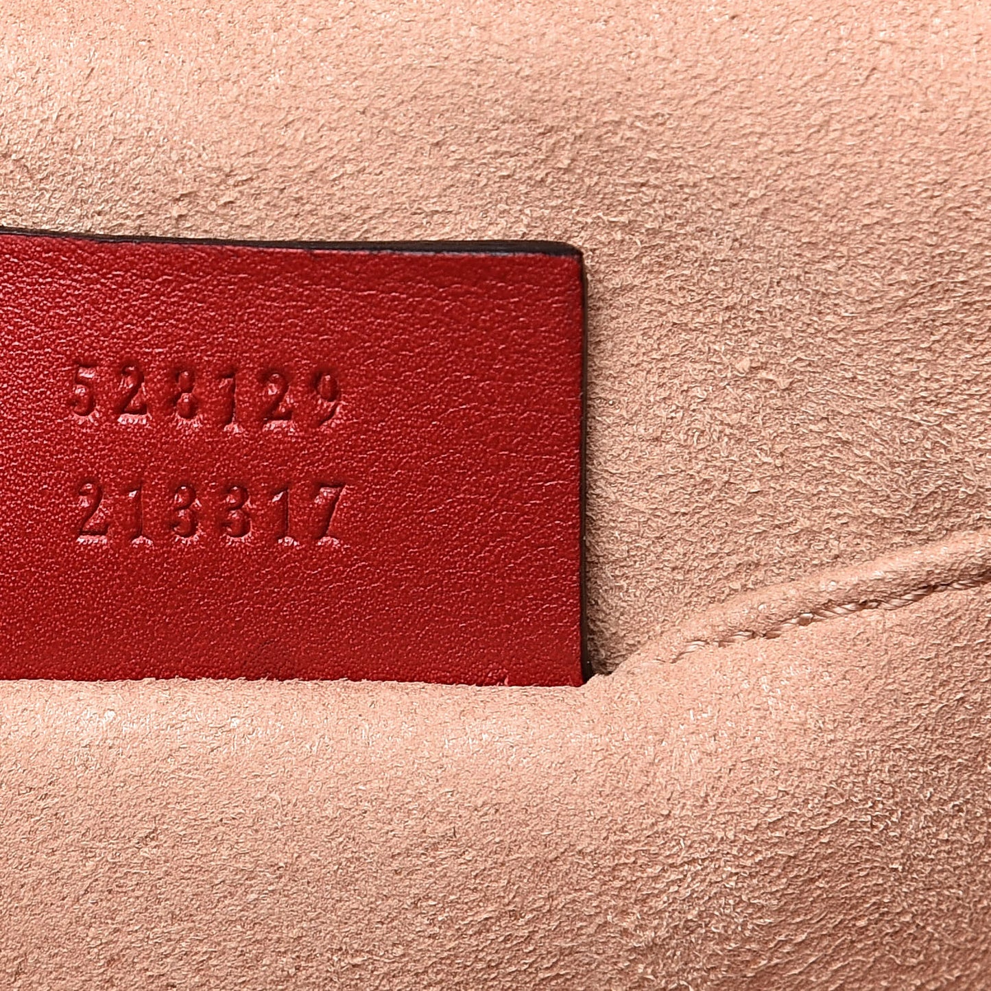 Calfskin Matelasse GG Marmont Flap Backpack Hibiscus Red