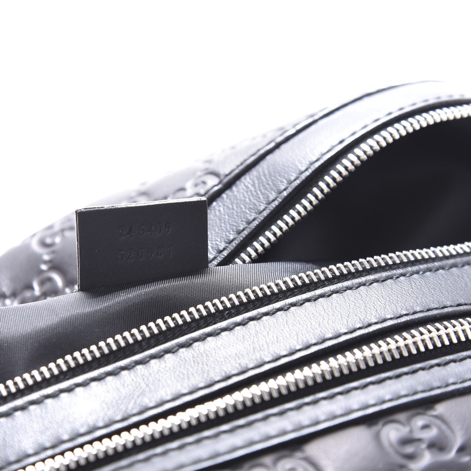 Gucci Guccissima Web Belt Bag Black 9 of 10