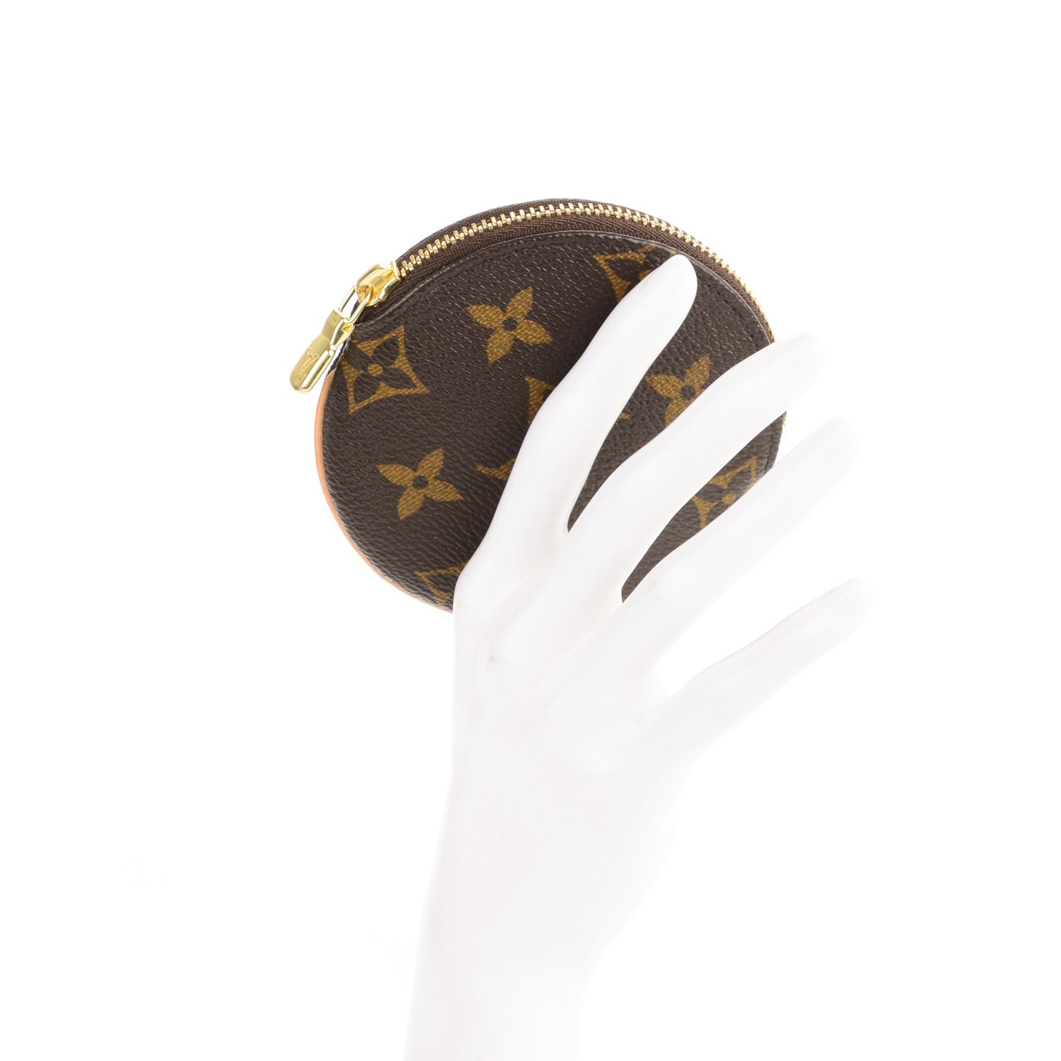 Louis Vuitton Monogram Round Coin Purse 2 of 7