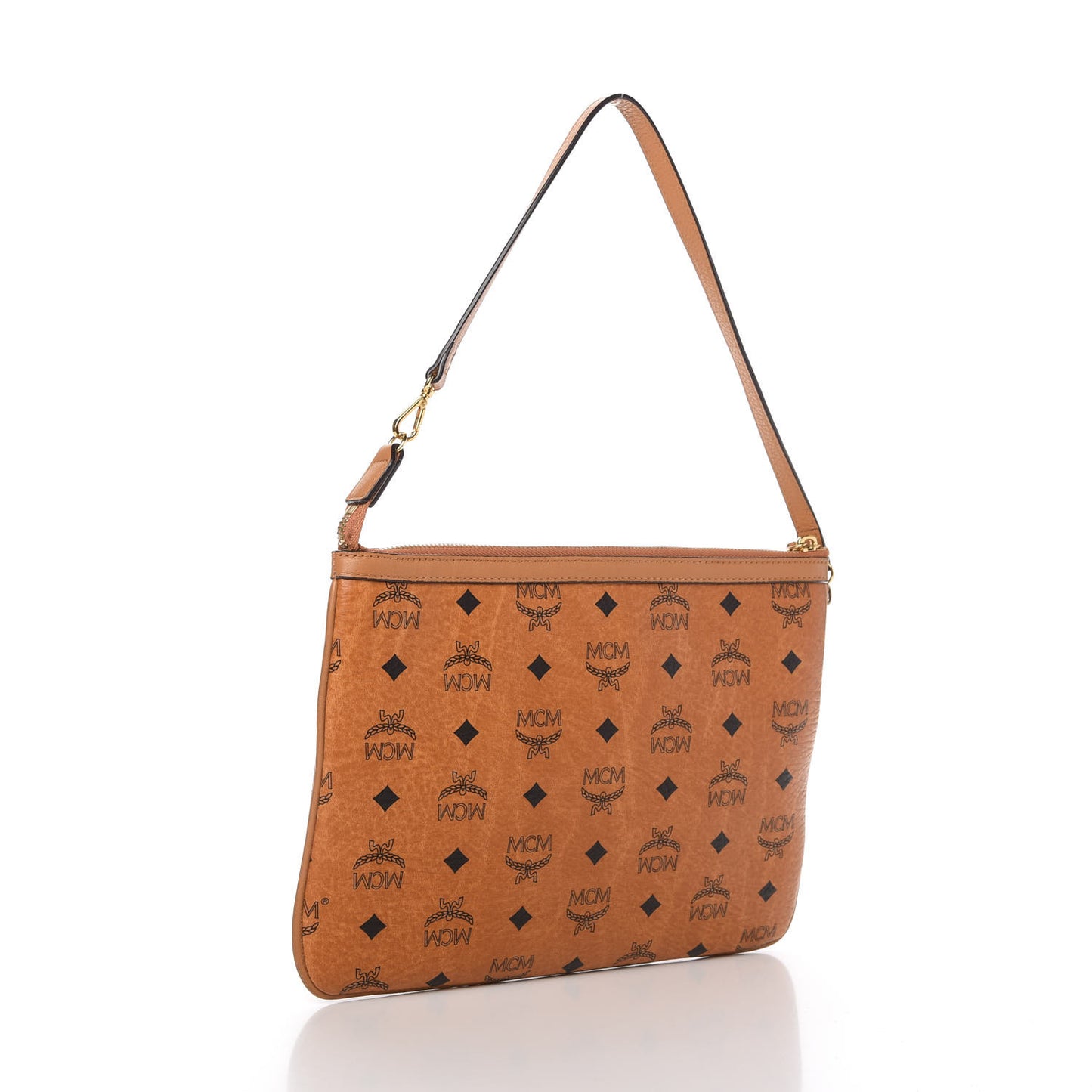 Visetos Liz Shopper Tote Pouch Cognac