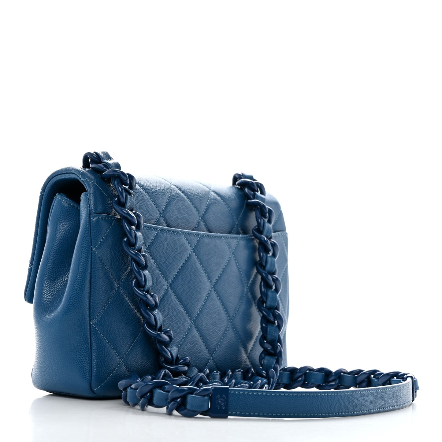 Caviar Quilted My Everything Flap Blue
