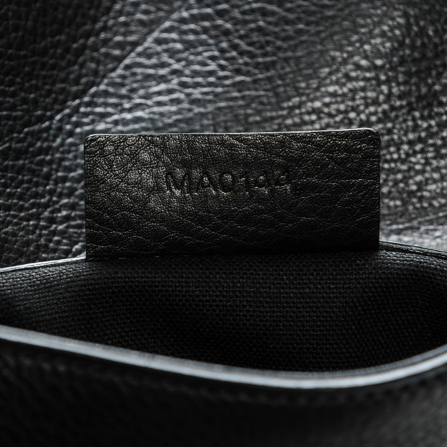 Givenchy Pebbled Calfskin Small Pandora Pure Flap Bag Black 8 of 8
