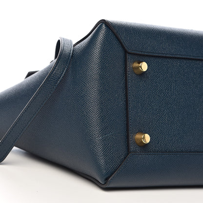 Celine Grained Calfskin Mini Belt Bag Deepsea 9 of 13