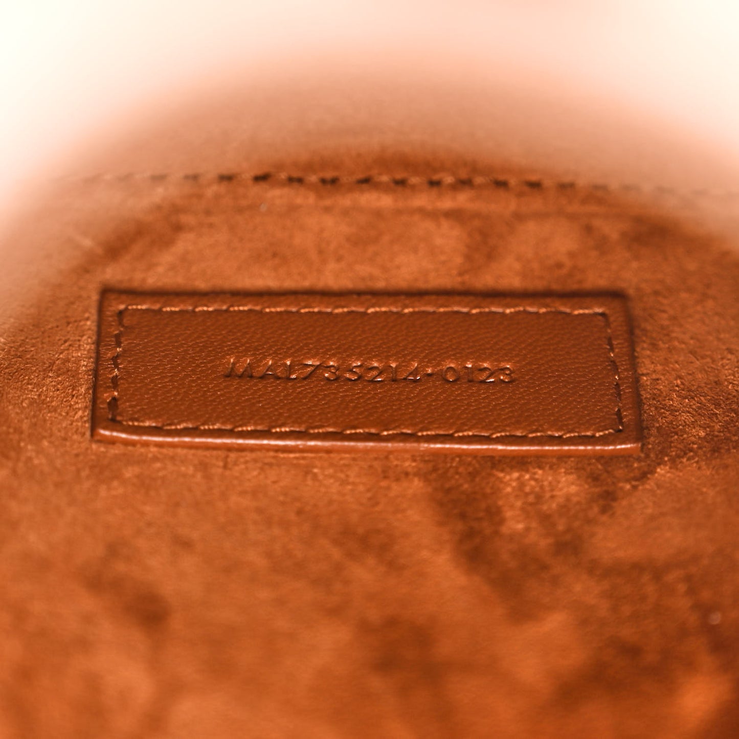 Smooth Calfskin Le 5 A 7 Vertical Hobo Brown Gold