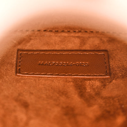 Saint Laurent Smooth Calfskin Le 5 A 7 Vertical Hobo Brown Gold 7 of 11