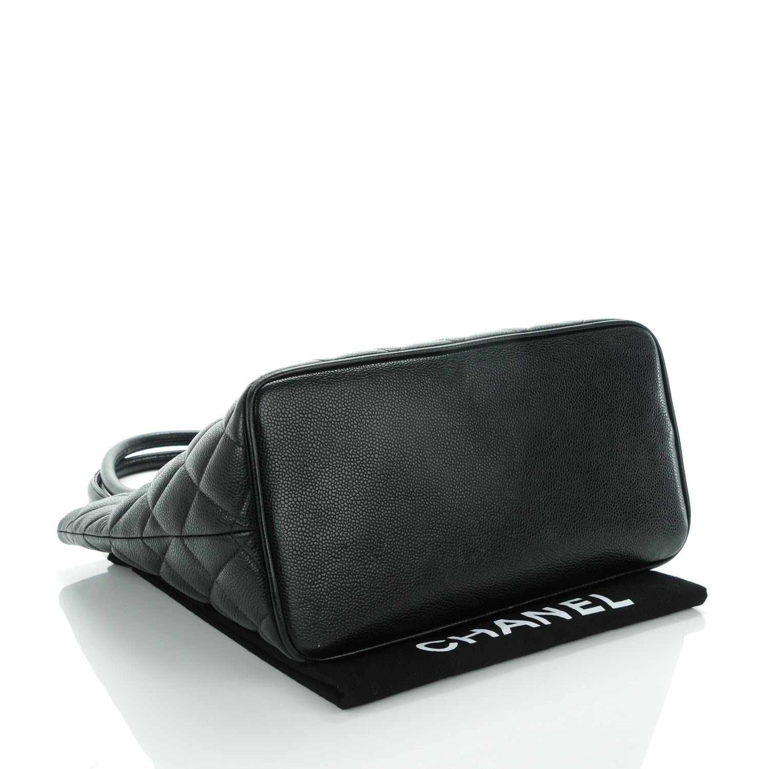 Chanel Caviar Quilted Medallion Tote Black 4 of 8