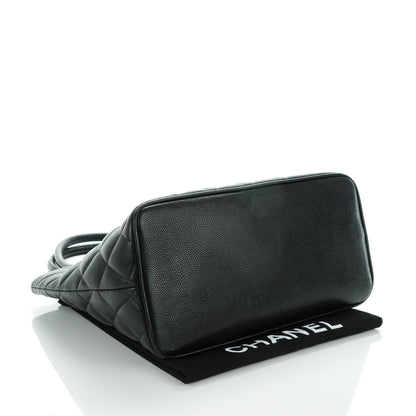 Chanel Caviar Quilted Medallion Tote Black 4 of 8