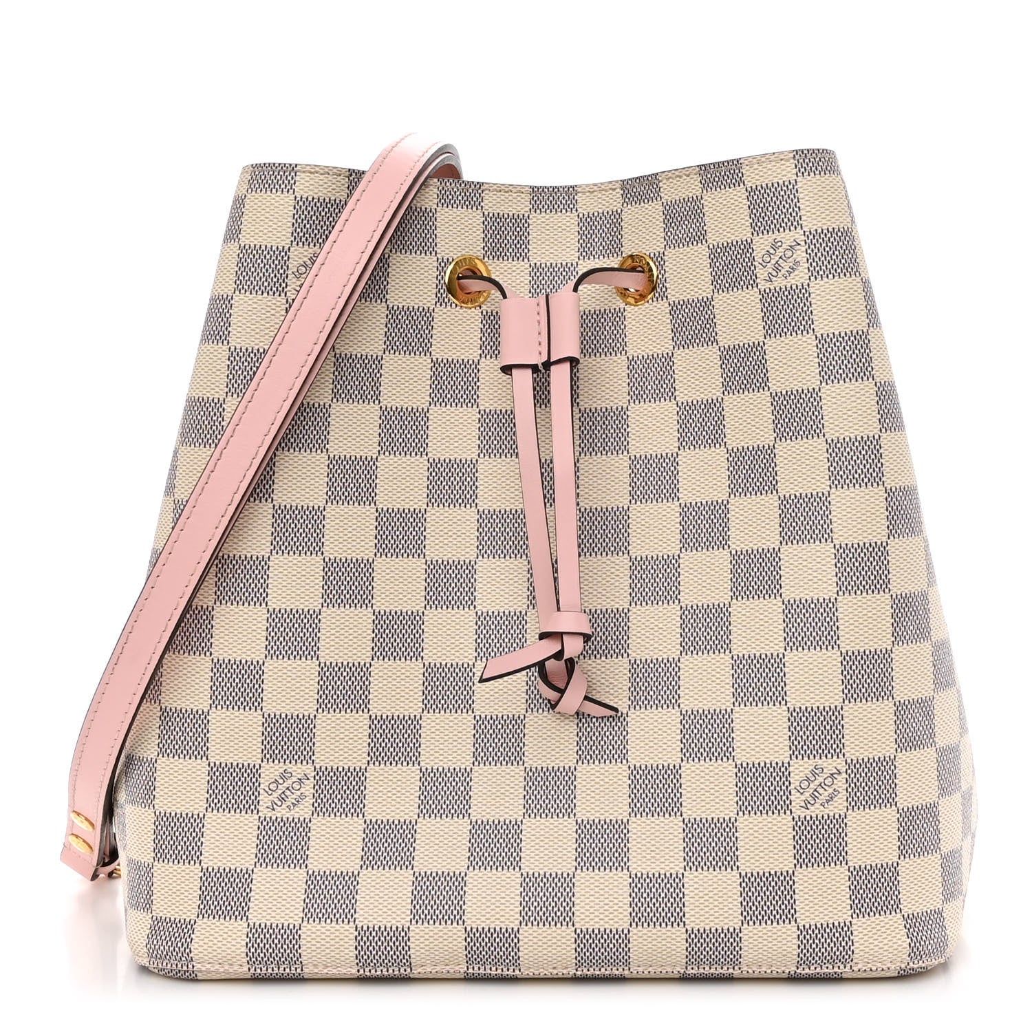 Louis Vuitton Damier Azur Neonoe MM Eau De Rose 1 of 11