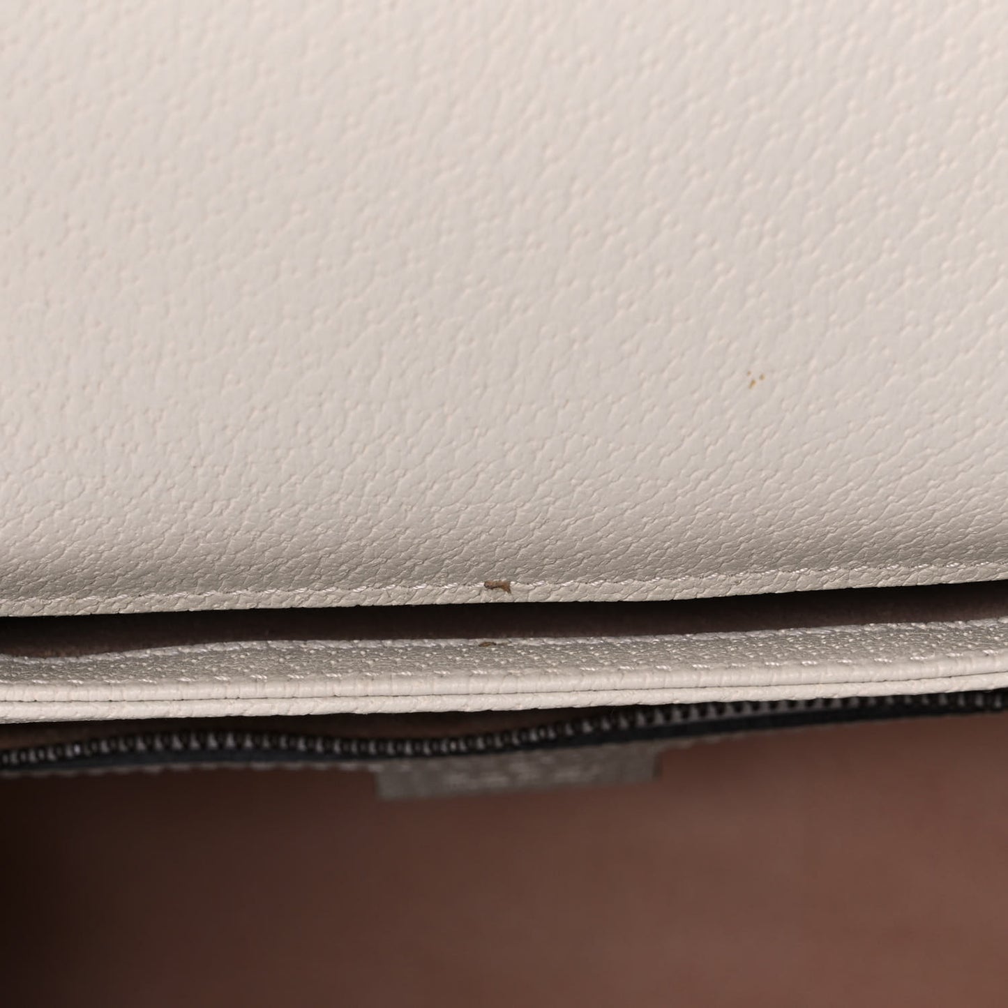 GG Supreme Monogram Small Queen Margaret Top Handle Bag White