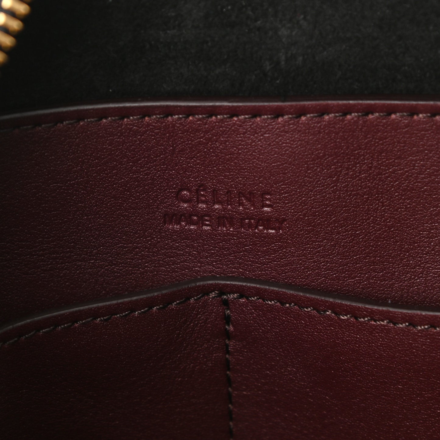 Lambskin Small Soft Cube Satchel Black Burgundy