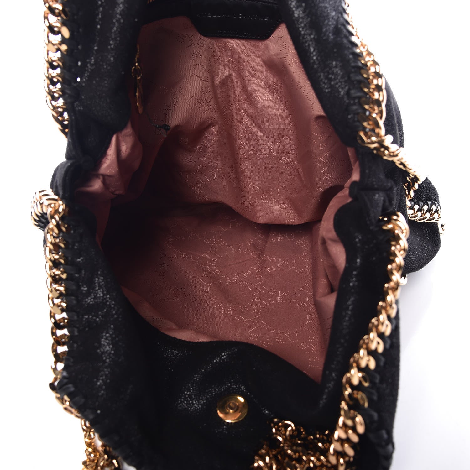 Stella McCartney Shaggy Deer Small Falabella Tote Black 5 of 8
