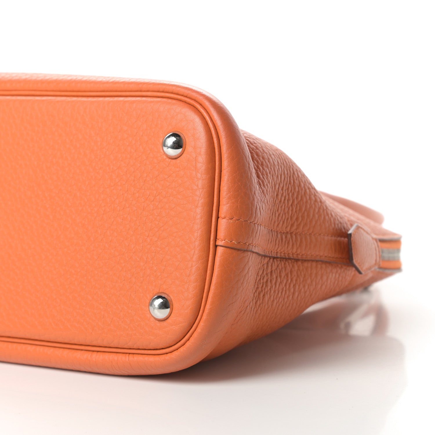 Hermes Taurillon Clemence Bolide 31 Orange 9 of 16