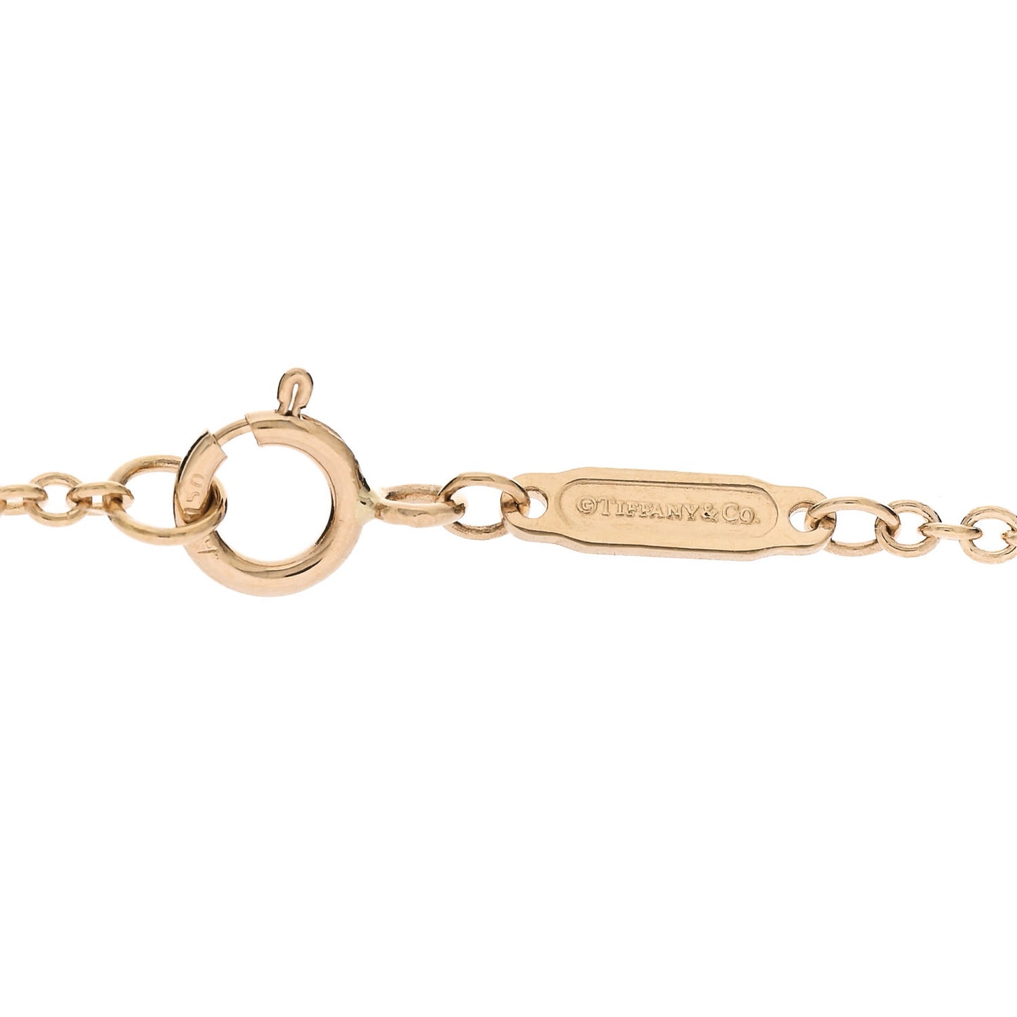 18K Yellow Gold Diamond Knot Necklace