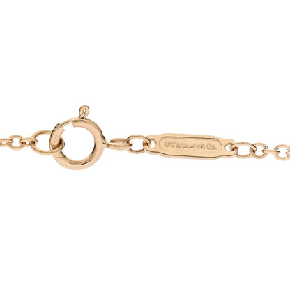 Tiffany 18K Yellow Gold Diamond Knot Necklace 5 of 6