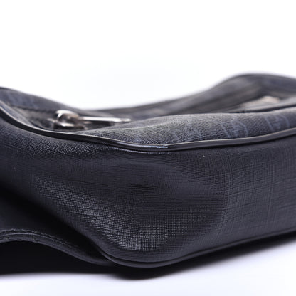Gucci Soft GG Supreme Monogram Web Belt Bag Black Grey 6 of 13