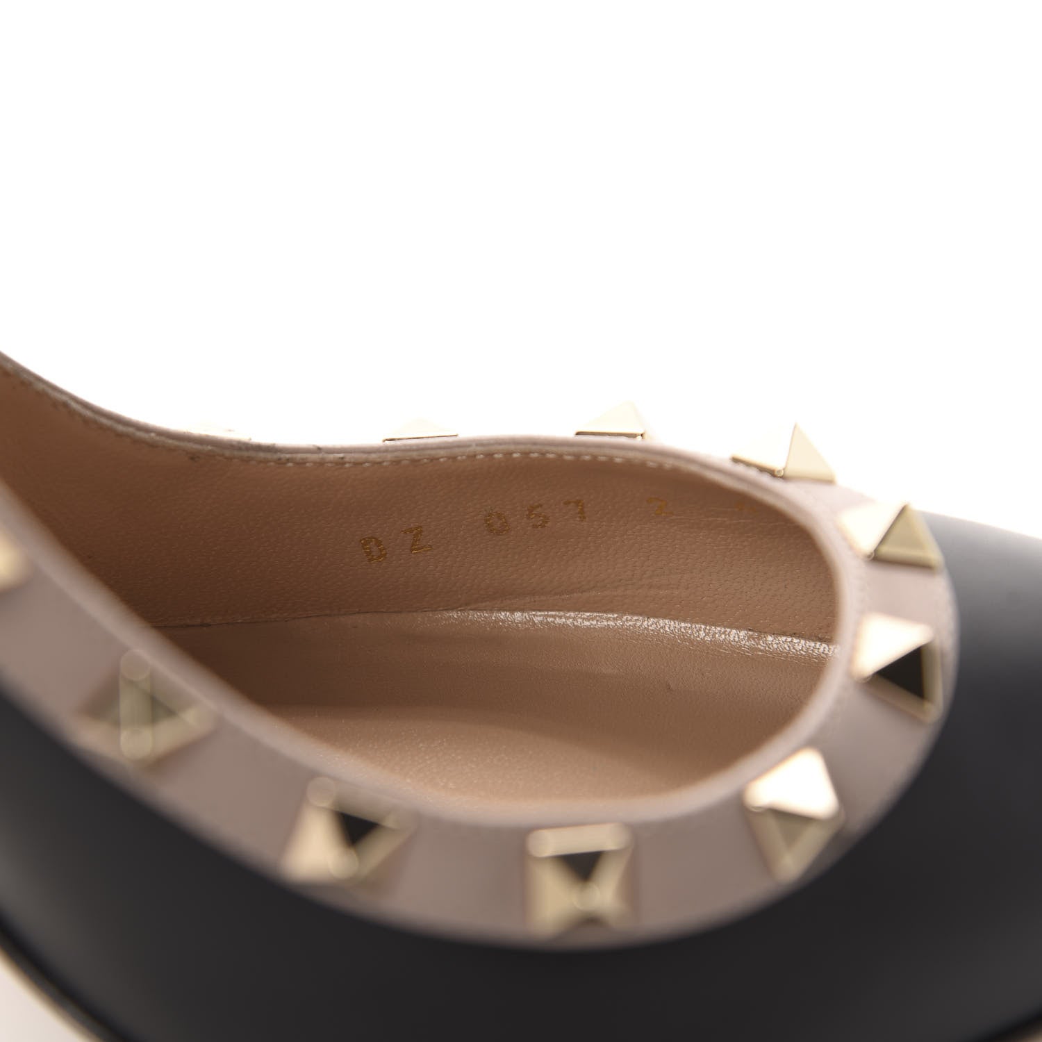 Valentino Garavani Nappa Rockstud 100mm Pumps 41 Black Poudre 9 of 10
