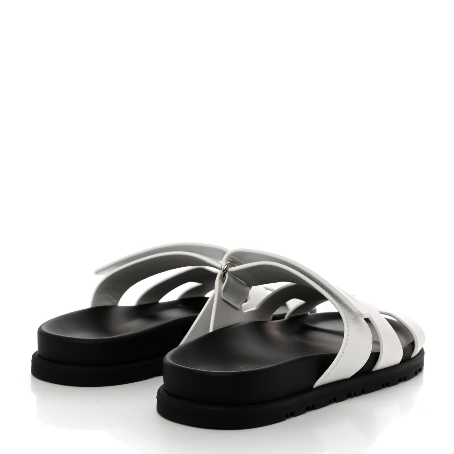 Calfskin Womens Chypre Sandals 37.5 White