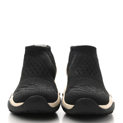 Fendi Technical 3D Mesh Womens FFluid Zip Up Sneakers 38 Black 2 of 8
