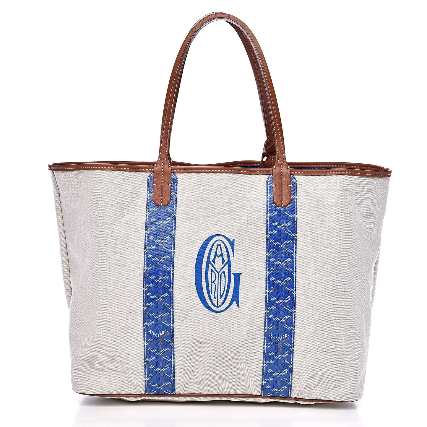 Goyardine Reversible Pertuis PM Sky Blue