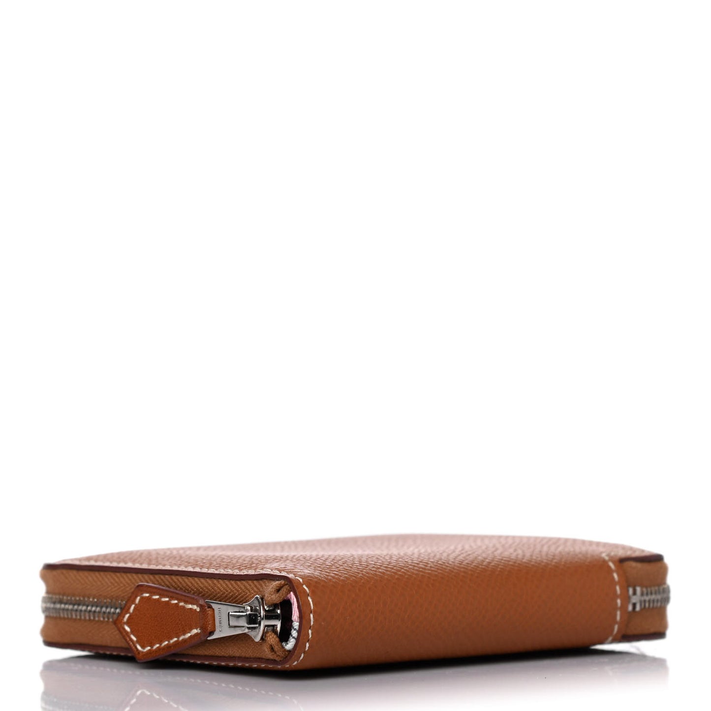 Epsom Silk'in Compact Wallet Gold