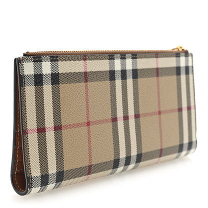 Burberry Vintage Check Large Billfold Wallet Archive Beige Briar Brown 4 of 6