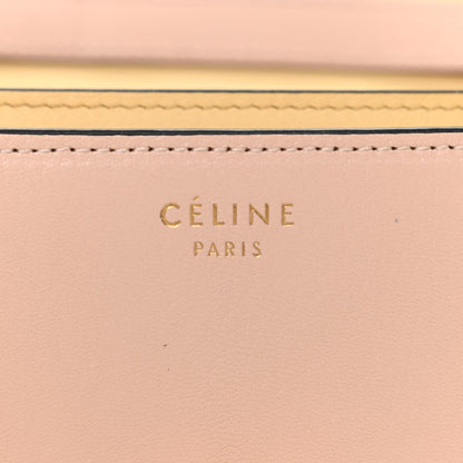 Celine Shiny Goatskin Medium Classic Box Flap Bag Blush 5 of 17