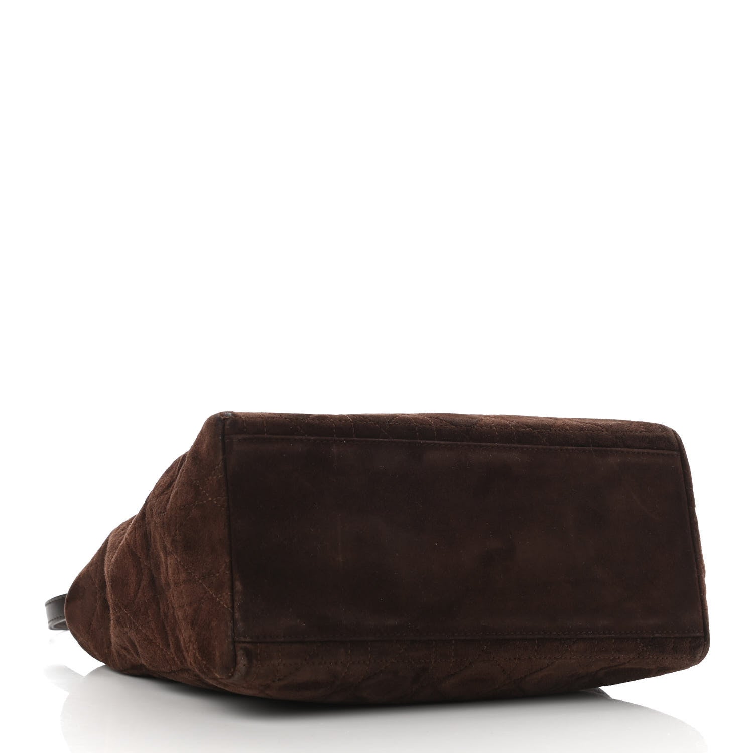 Christian Dior Suede Cannage Medium Lady Dior Brown 5 of 18
