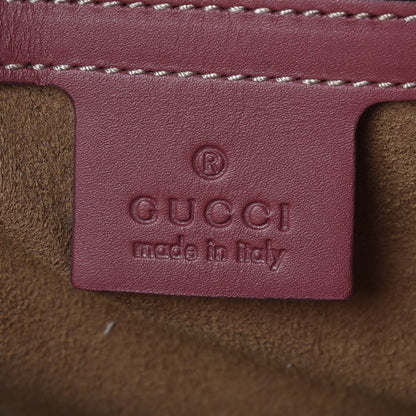Gucci Soft GG Supreme Monogram Blooms Vertical Tote Beige Multicolor Dry Rose 9 of 10