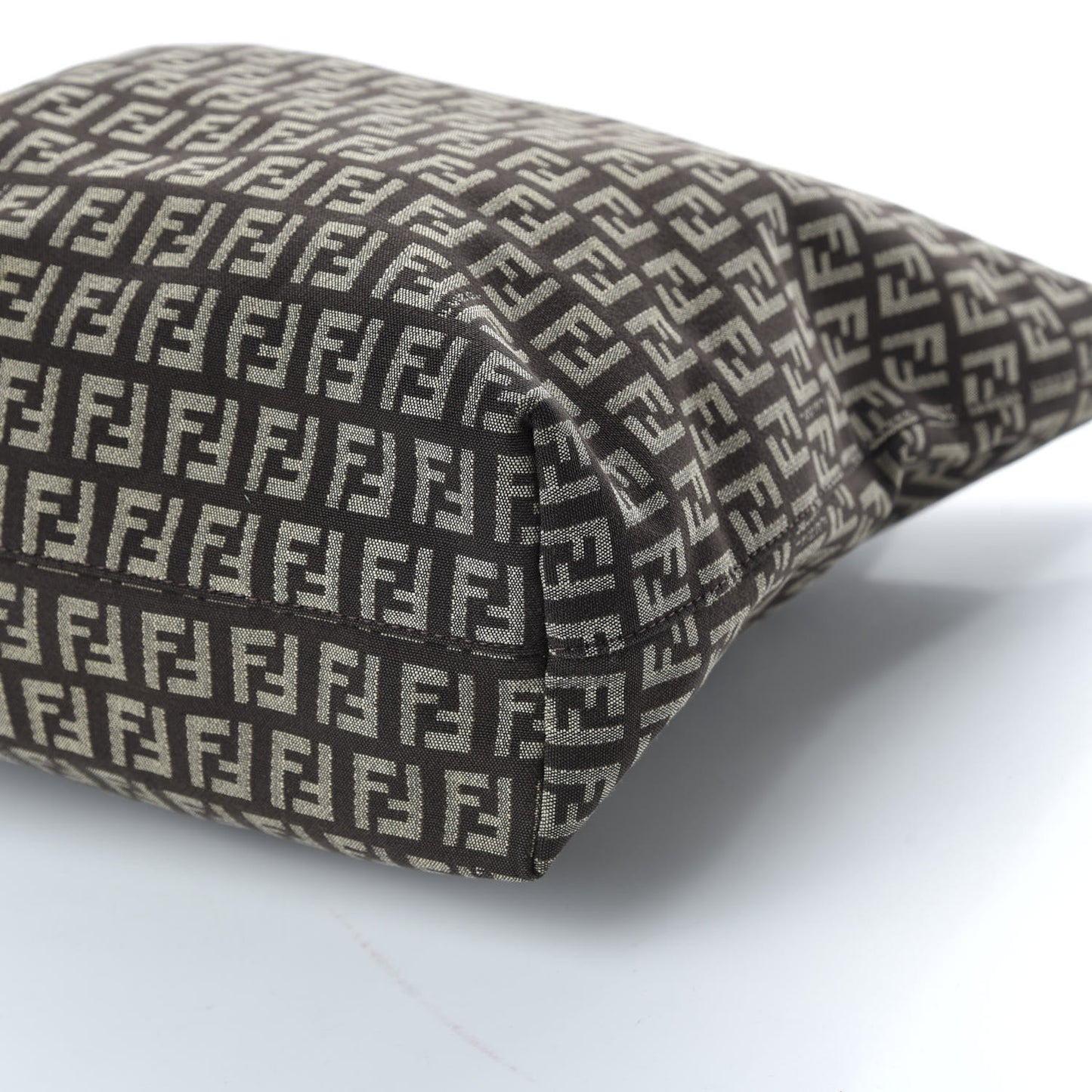 Zucchino Vitello Shopping Tote Testa di Moro Beige