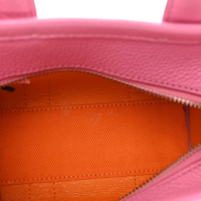 Marc Jacobs Grained Calfskin Mini The Tote Bag Candy Pink 6 of 11