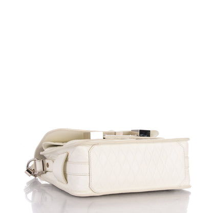Proenza Schouler Calfskin Embossed Mini PS11 Classic Shoulder Bag Off White 4 of 9