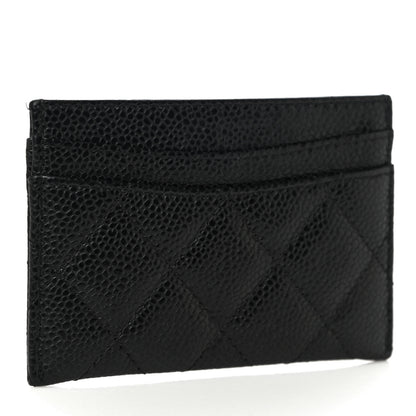 Chanel Caviar Quilted Card Holder Black 3 of 12