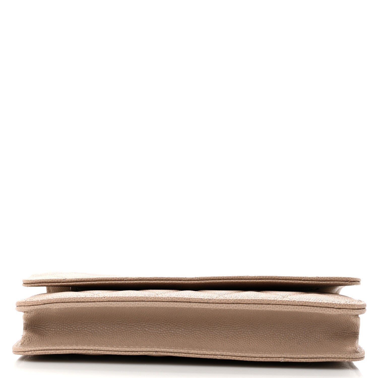 Chanel Caviar Quilted Wallet On Chain WOC Beige 12 of 13