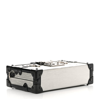 Louis Vuitton Epi Petite Malle Silver 4 of 19