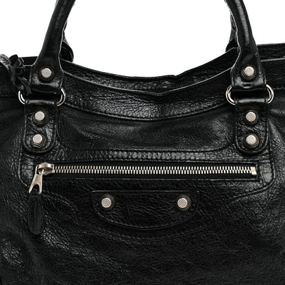 Balenciaga Agneau Giant 12 Silver Hardware City Black 9 of 11
