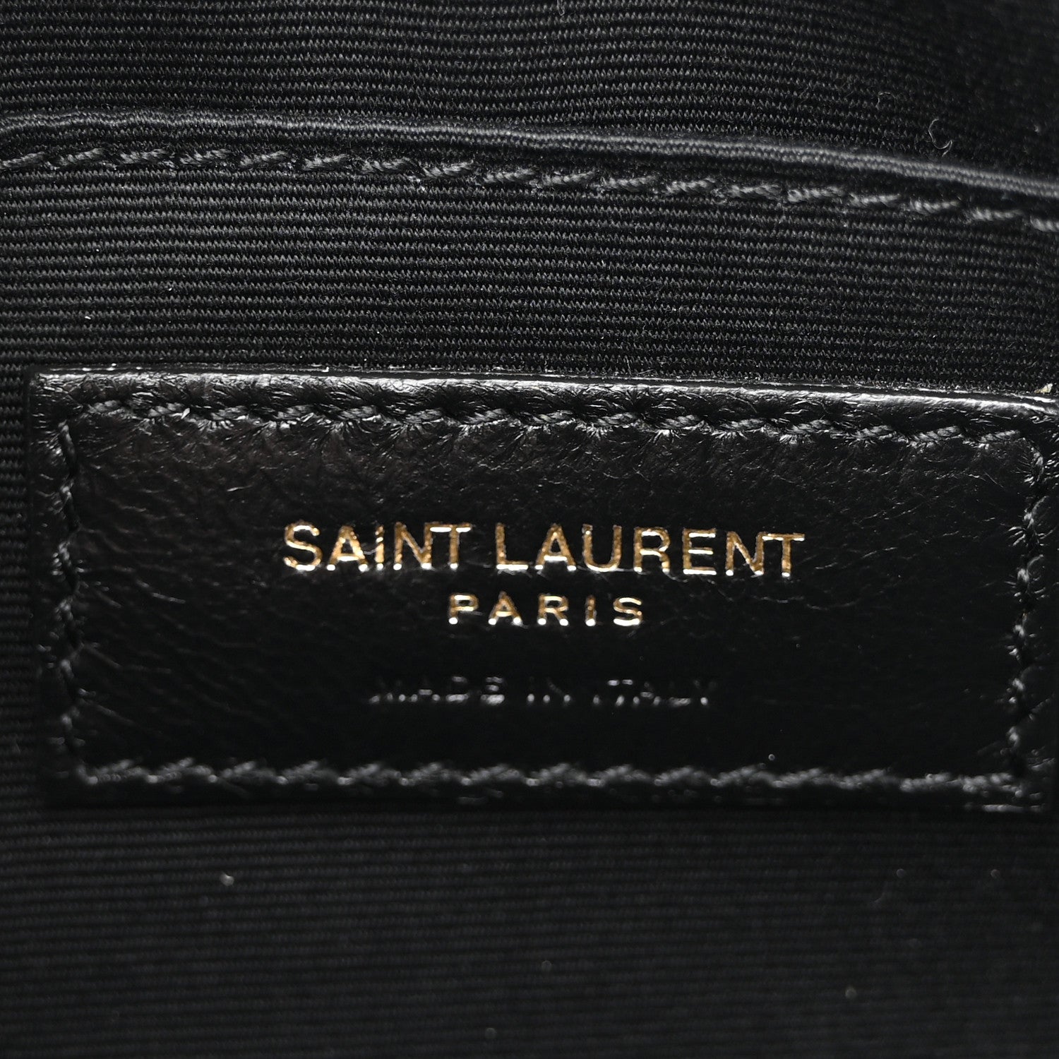 Saint Laurent Calfskin Matelasse Monogram Lou Camera Bag Dark Beige 6 of 12