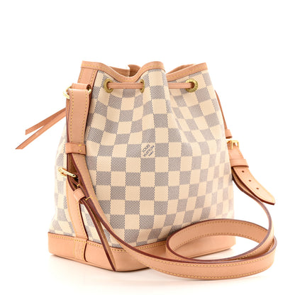 Louis Vuitton Damier Azur Noe BB 3 of 15