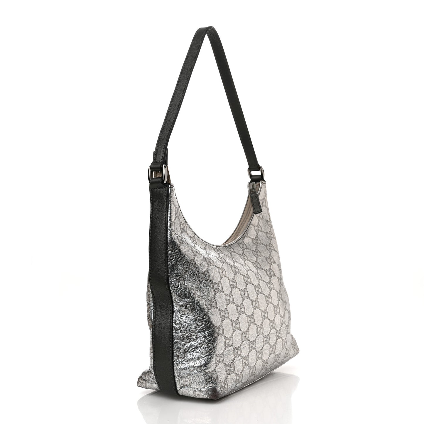 Guccissima Hobo Silver