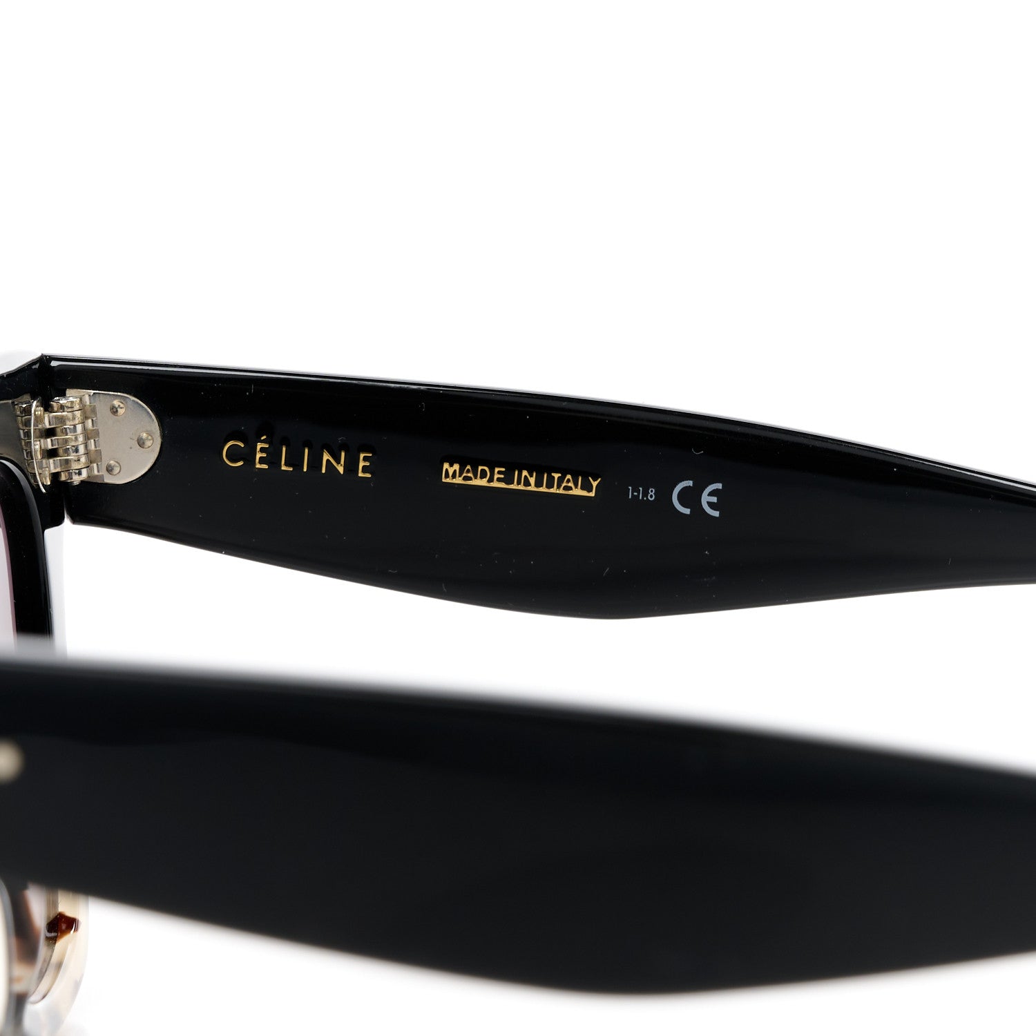 Celine Acetate Cat Eye Sunglasses CL40004I Havana Black 7 of 8