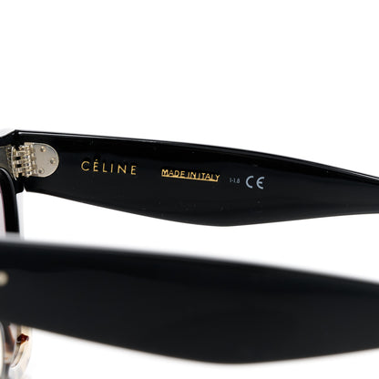 Celine Acetate Cat Eye Sunglasses CL40004I Havana Black 7 of 8