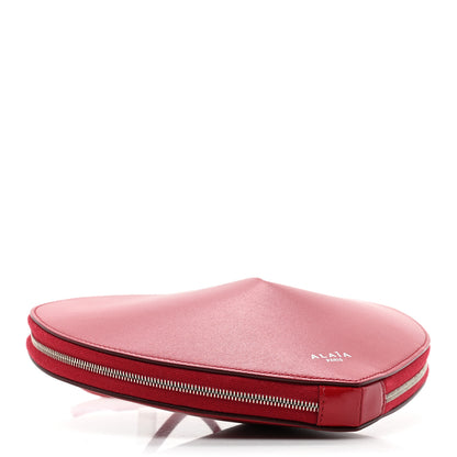 Alaia Lux Calfskin Le Coeur Bag Lacquer Red 4 of 8